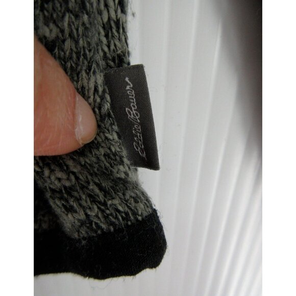 Eddie Bauer Jacket Large Windbreaker Fleece Lined Heathered Full Zip - Picture 4 of 11